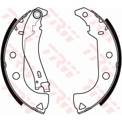 Fren Pabuçlu Balata Arka Fiat Strada (278)(2011->)  KALE BALATA 686 0440 14 P