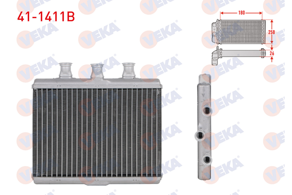 Kalorifer Radyatörü  VEKA 41-1411B