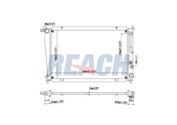 Su Radyatörü  ORİS 635-4811  253104A100 253104A010 253104A050 253104A110