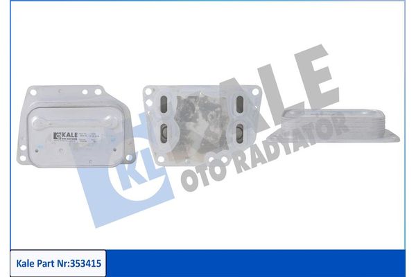 Motor Yağ Soğutucu  Fiat 500L (351) Wagon (2017->)  KALE 353415