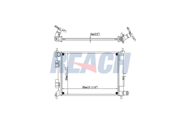 Su Radyatörü  VEKA 16-2181B