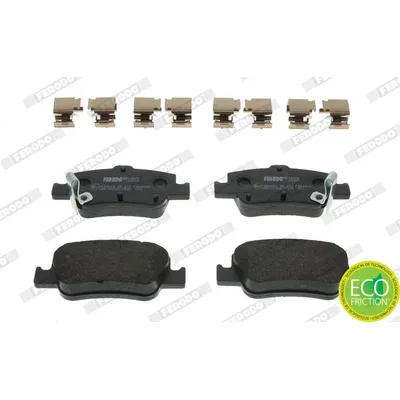 Fren Disk Balata Arka Toyota Corolla (E15)(2006->)  FERODO FDB4048