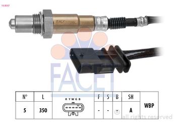 Oksijen (Lambda) Sensörü  KRAFTVOLL 05010249  9810666880 3648570 98 106 668 80 YL01373380 YL 013 733 80 3 648 570 SU001A9469 SU001-A9469 31370763 32208772