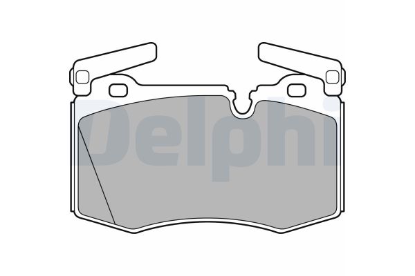 Fren Disk Balata Ön MINI Roadster (R59)(2012->)  DELPHI LP2235