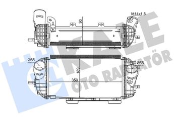 Turbo Radyatörü  KALE 375860  282712F650