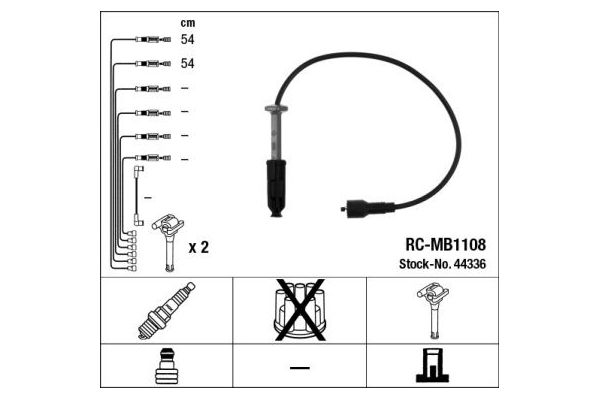 Buji Kablosu  NGK 44336