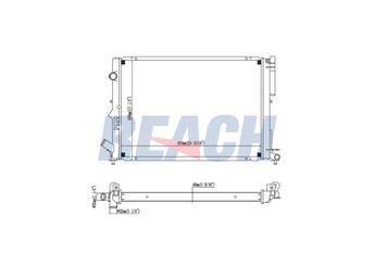 Su Radyatörü  KALE 0529291AB  7701043411 6025310088 6025411680 7701038219 7701044076 7701499548 60 25 310 088 60 25 411 680 77 01 038 219 77 01 043 411 77 01 044 076