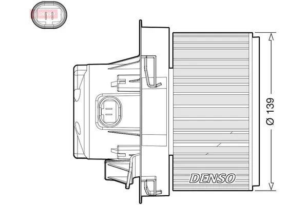 Kalorifer Motoru  DENSO DEA21012