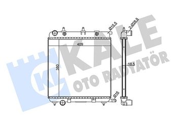 Su Radyatörü  KALE 285300  17117570489 1330W8