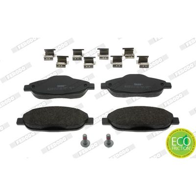 Fren Disk Balata Ön Peugeot 308 (09.2007->)  EUROREPAR 1609253080