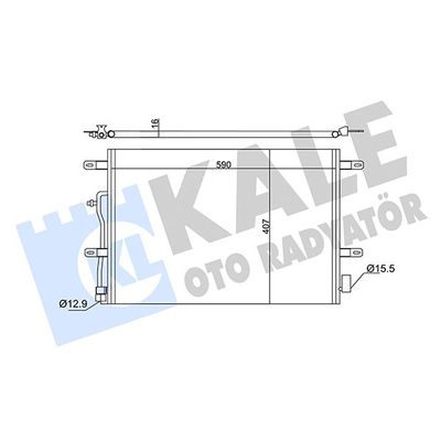 Klima Radyatörü  KALE 342410