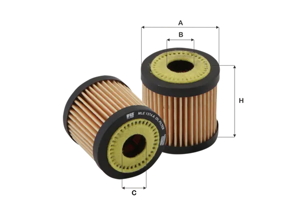 Yağ Filtresi  Smart Fortwo Coupe (02.2003->)  FIL FILTRE MLE 1374 A