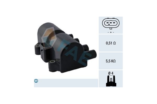 Ateşleme Bobini  FITPART FIT12005180O