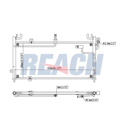 Klima Radyatörü  MAHER 10849