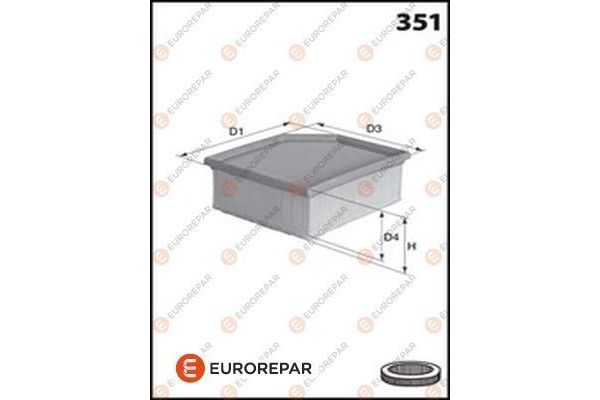 Hava Filtresi  Citroen C6 (09.2005->)  PSA ORJINAL 1611157880