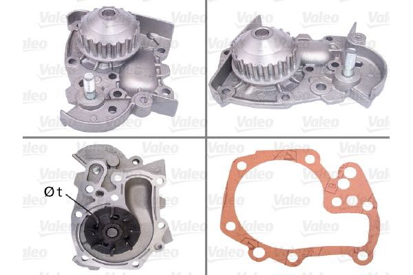 Devirdaim Su Pompası  Renault Clio I Faz I / II (B/C57)(01.1991->)  VALEO 506099