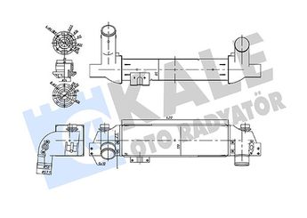 Turbo Radyatörü  MAHER 10803  28190 4A470 281904A470