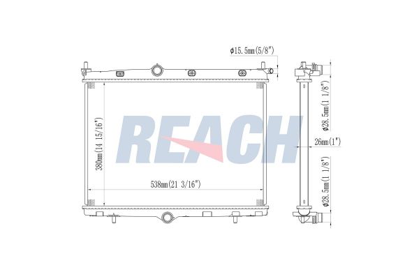 Su Radyatörü  Renault Talisman (11.2015->)  PSA ORJINAL 9825333880