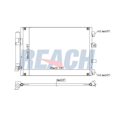 Klima Radyatörü  Ford Focus S.Wagon (CB8)(2010->)  MGA 82282