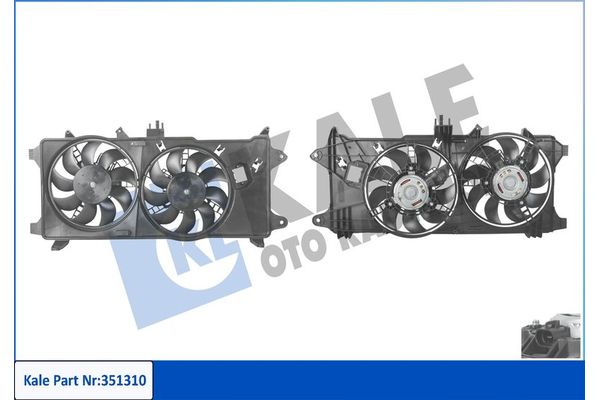 Radyatör Fan ve Motoru  KALE 351310