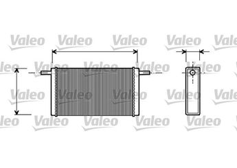 Kalorifer Radyatörü  VALEO 812245  281265303A 281265303B