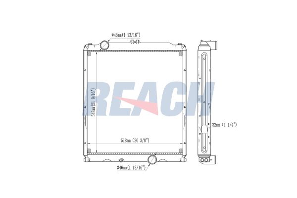 Su Radyatörü  VEKA 16-3340B