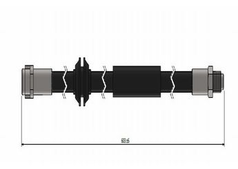 Fren Hortumu Ön Sağ veya Sol CAVO C900 679A  A1644200348 1644200348 1644200448