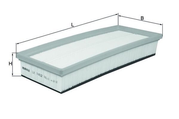 Hava Filtresi  Peugeot 206 Cabriolet (01.2001->)  SION SH1510SECO