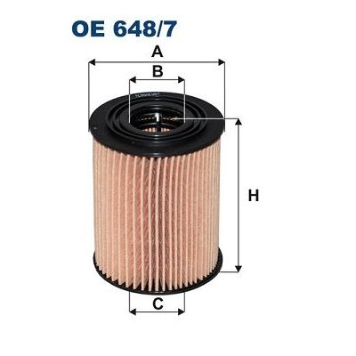 Yağ Filtresi  Opel Antara (2006->)  FILTRON OE 648/7