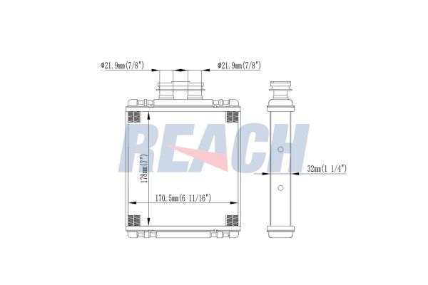 Kalorifer Radyatörü  Audi S1 Sportback (8XF)(2014->)  ORİS KVW004032