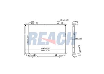 Su Radyatörü  RADISEN RR 68535  1388340 1484186 1484187 WLVP15200D