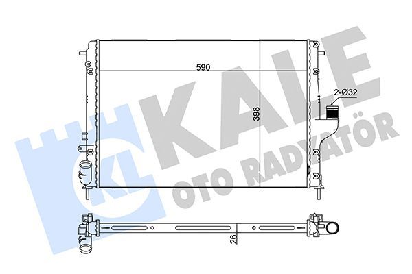 Su Radyatörü  KALE 346210