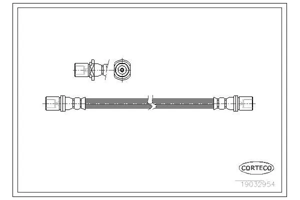 Fren Hortumu Arka Sağ veya Sol MGA 51792