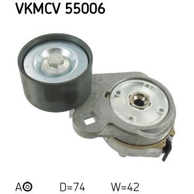 Vantilatör Kayış Gergi Rulmanı  SKF VKMCV 55006