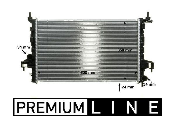 Su Radyatörü  BMW 1 Serisi 5 Kapı (F40)(2019->)  MAHLE CR 422 000P