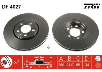 Fren Disk Ayna Ön Sağ ve Sol TRW DF4027  1J0615301C 1J0 615 301 C 1J0615301K 1J0 615 301 K 1J0615301R 1J0 615 301 R 1J0615301S 1J0 615 301 S 1JO615301C 1JO 615 301 C 6R0615301A 6R0 615 301 A 6R0615301D 6R0 615 301 D 1J0615301 1J0 615 301 JZW615301D JZW 615 301 D
