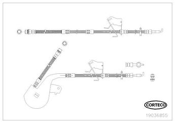Fren Hortumu Ön Sol OSSCA 01463  4806J3