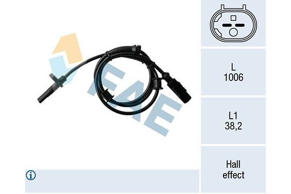 Abs Sensörü Arka Sağ veya Sol HELLUX HLS.8199