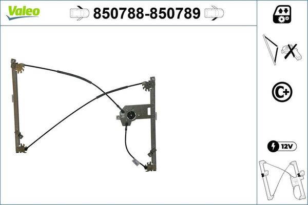 Cam Krikosu Ön Sol VALEO 850788
