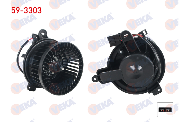 Kalorifer Motoru  Peugeot 306 3/5 Kapı (S1)(01.1993->05.1996)  VEKA 59-3303