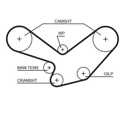 Triger Kayışı  GATES 5098XS