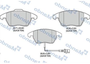 Fren Disk Balata Ön MANDO MBF015382  3C0698151D 8J0698151C 1K0698151 1K0 698 151 1K0698151C 1K0 698 151C 1K0698151E 1K0 698 151E 3C0698151J 3C0 698 151J 8J0698151 8J0 698 151 8J0 698 151C JZW698151B JZW 698 151B 3C0698151P 3C0 698 151P 3C0698151C 3C0 698 151C 5K0698151 5K0 698 151 3C0698151 3C0 698 151 3C0698151A 3C0 698 151A 3C0698151B 3C0 698 151B 3C0 698 151D 5K0698151A 5K0 698 151A
