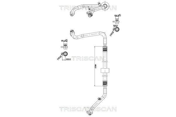 Klima Hortumu  RENAULT ORJINAL 924540125R