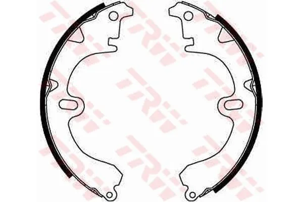 Fren Pabuçlu Balata Arka Toyota Corolla (E9)(1987->)  OTOZONE FPA9010