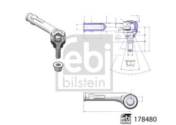 Rot Başı Sağ BSG 30-310-171  KTH1BC3C367AA 2090579 2 090 579 KTH1BC-3C367-AA