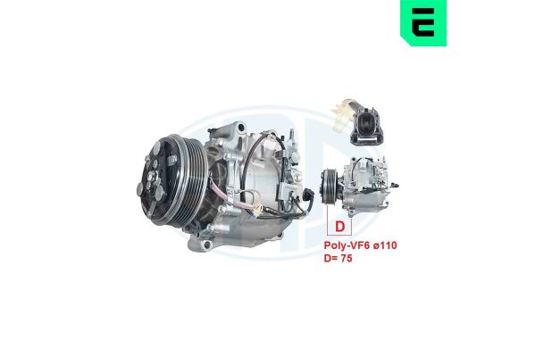 Klima Kompresörü  Honda Civic HB (FK)(01.2012->)  ERA 670177