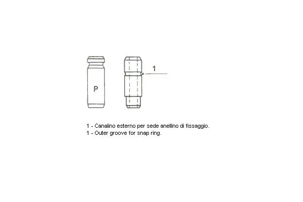 Supap Gaydı  OZGAYD VG2571-1-2546-1