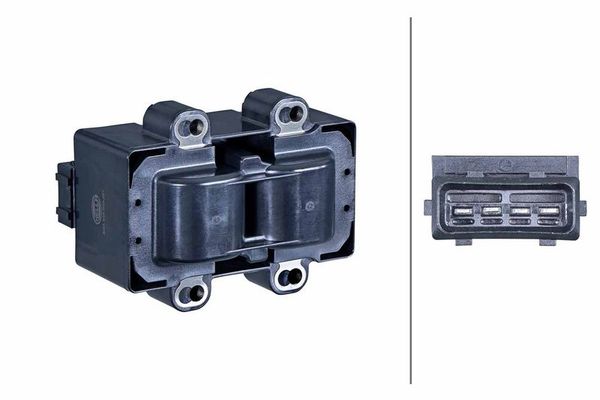 Ateşleme Bobini  Renault Megane I Faz 2 Cabrio (EA...)(03.1999->)  HELLA 5DA 358 000-251