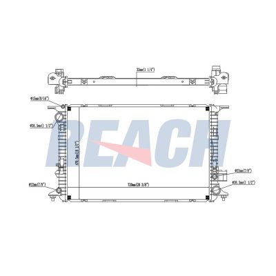 Su Radyatörü  Audi A8 (4HC/4HL)(11.2013->)  MAHLE CR 2203 000P