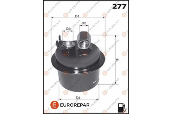 Yakıt Filtresi  EUROREPAR 1643631980
